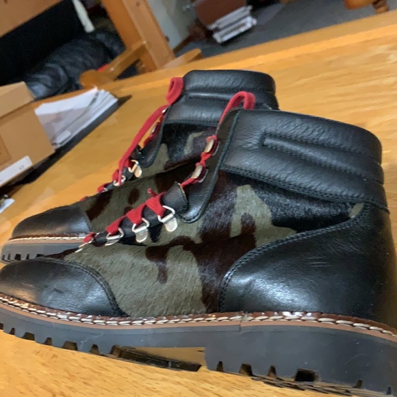 MENS VALBELLA 3 BLACK CAMO POPULAR HIKING STYLE FASHION BOOT SIZE 10 (43) COMFY! - Picture 6 of 16